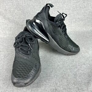 Nike Air‎ Max BQ5776-001 Sneakers Kids US 4.5Y Black Lace Up Lifestyle Shoes